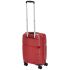American Tourister 4 Wheel Inline Trolley Bag for Travel | Linex 55 Cms Polypropylene Hardshellsided Small Cabin Luggage Bag | Suitcase for Travel | 4 Wheel Inline Trolley Bag for Travelling, Red