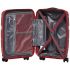American Tourister 4 Wheel Inline Trolley Bag for Travel | Linex 55 Cms Polypropylene Hardshellsided Small Cabin Luggage Bag | Suitcase for Travel | 4 Wheel Inline Trolley Bag for Travelling, Red
