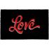 Onlymat Love Design Printed Coir Mat