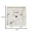 Titan Contemporary Marble Texture Table Clock