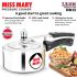 Hawkins 1.5 Litre Miss Mary Aluminium Pressure Cooker, Small Inner Lid Cooker, Silver (Mm15), 1.5 Liter