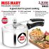 Hawkins 2.5 Litre Miss Mary Pressure Cooker, Inner Lid Cooker, Silver (MM25), Aluminium