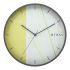 Titan Plastic Trendy & Modern Looking Multi-Coloured Dial Analog Wall Clock Inspired from Bamboo Shoots, 30.5 X30.5 Cm (Medium)
