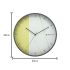 Titan Plastic Trendy & Modern Looking Multi-Coloured Dial Analog Wall Clock Inspired from Bamboo Shoots, 30.5 X30.5 Cm (Medium)