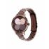 Titan Women's Brown Dial & Band Allure Analog Metal Watch: Floral Mosaic Dial & Sleek Strap-NS2648QM01