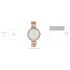 Titan Raga Chic Mother of Pearl Dial Women Gold Analog Watch with Metal Strap-NS2659WM01