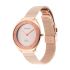 Titan Womens 33 mm Edge Rose Gold Dial Stainless Steel Analogue Watch (WTT2677WM01, Not assigned, Not assigned)