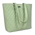 URBAN FOREST Nancy Mint Green Quilted Leather Handbag for Women