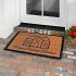 Onlymat Home Sweet Home Design Printed Natural Coir Door Mat