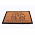 Onlymat Home Sweet Home Design Printed Natural Coir Door Mat