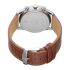 Titan Men's Metropolitan Charm: Men's Multifunctional White Watch with Leather Strap-NS1805SL01/NT1805SL01