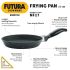 Hawkins Futura 17 cm Frying Pan, Non Stick Fry Pan, Small Frying Pan, Black (NF17)