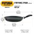 Hawkins Futura 24 cm Frying Pan, Non Stick Fry Pan, Frypan, Black (NF24)