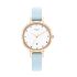 Titan Women Brass Analog White Dial Watch-Np2666Wl02/Np2666Wl02, Band Color-Blue
