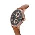 Titan Quartz Multifunction Black Dial Leather Strap Watch for Men-NQ90100WL02