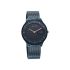 Titan Edge Baseline Blue Dial Stainless Steel Strap Watch Men-NS1843QM01/NT1843QM01