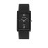 Titan Edge Quartz Analog Black Dial Leather Strap Watch for Men-NS1043NL01/NT1043NL01
