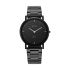 Titan Edge Quartz Analog Black Dial Stainless Steel Strap Watch for Men-NS1595NM01/NT1595NM01