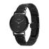 Titan Edge Quartz Analog Black Dial Stainless Steel Strap Watch for Men-NS1595NM01/NT1595NM01