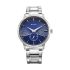 Titan Regalia Opulent Quartz Analog Blue Dial Silver Stainless Steel Strap Watch for Men-1828SM02/NT1828SM02