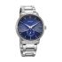 Titan Regalia Opulent Quartz Analog Blue Dial Silver Stainless Steel Strap Watch for Men-1828SM02/NT1828SM02