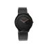 Titan Edge Baseline Black Dial Analog Stainless Steel Strap Watch for Men-NS1843NM02/NT1843NM02