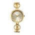Titan Raga Viva Golden Dial Quartz Analog with Date Metal Strap Watch for Women-NS2685YM01/NT2685YM01
