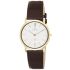 Titan Edge Quartz Analog White Dial Leather Strap Watch for Men-NS679YL01/NT679YL01