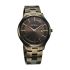 Titan Clasique Slim Quartz Analog with Date Brown Dial with Two Toned Color Stainless Steel Strap Watch for Men/NT90142QM07