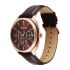 Titan Classique Suave Quartz Brown Dial Brown Leather Strap Watch for Men-90189WL01/NT90189WL01