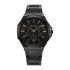 Titan Classic Slim Multifunction Quartz Multifunction Black Dial Stainless Steel Strap Watch for Men-90198NM01/NT90198NM01