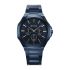 Titan Classic Slim Multifunction Quartz Multifunction Blue Dial Stainless Steel Strap Watch for Men-90198QM01/NT90198QM01