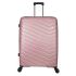 URBAN FOREST Octans Rose Gold Polypropylene Hard-Sided 55cm Carry-on Trolley Luggage Case
