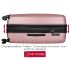 URBAN FOREST Octans Rose Gold Polypropylene Hard-Sided 55cm Carry-on Trolley Luggage Case