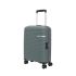 American Tourister Liftoff 55 Cms Small Cabin Polypropylene Hard Sided Double Spinner Wheel Luggage/Trolley Bag/Speed_Wheel 4 Wheel Suitcase- Dark Olive