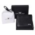 URBAN FOREST Oliver Black Leather Wallet & Card Holder Set for Men