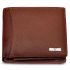 URBAN FOREST Oliver Redwood Leather Wallet for Men - Packed in Premium Wooden Box for Festive Gifting
