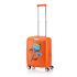 American Tourister Chupa Chups Small Hardside Polycarbonate Cabin Suitcase with Recessed TSA Lock & Double Wheels for Women & Men - Orange Cola