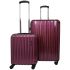 URBAN FOREST Orion Pink ABS with Polycarbonate Hard-Sided 67cm and 78cm Check-in Trolley Luggage Set