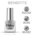 RENEE Metallicious Nail Paint- Pebble Grey 10ml | Quick Drying, Metallic Finish, Long Lasting, Chip resisting Formula with High Shine & Full Coverage | Acetone & Paraben Free