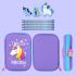 Cable World® New Kids Designer Hardtop Pencil Case for Girls and Women (Multi Color) (Multi Design)