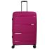 URBAN FOREST Phoenix Magenta Polypropylene Hard-Sided 78cm Check-in Trolley Luggage