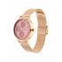 Titan Workwear Rose Gold Dial Quartz Multifunction Metal Strap Watch for Women-NS2652WM01/NT2652WM01