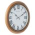 Titan Contemporary Brown Analog Wall Clock with Silent Sweep Technology - 42 Cm X 42 Cm (Large),Plastic
