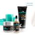 mCaffeine Coffee Skin De tan & Glow Kit | Free Multipurpose Teal Pouch | Exfoliates, Unclogs Pores, De tan | Face Scrub, Face Mask | Paraben & SLS Free