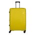 URBAN FOREST Octans Yellow Polypropylene Hard-Sided 78cm Check-in Trolley Luggage