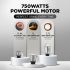 Preethi Popular MG 142 750 Watt Mixer Grinder with 3 Jars - White 