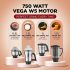 Preethi Zodiac Glitter MG 264 Mixer Grinder 750 Watt, 5 Jars Lavender/Black