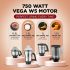 Preethi Zodiac Stardust Mixer Grinder 5 Jars 750 Watt Black/Copper MG 265