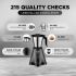Preethi Tiara Mixer Grinder 500 Watt 3 Stainless Steel Jars Grey & Black 